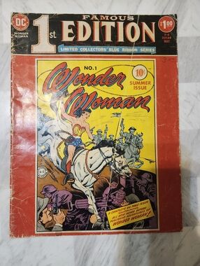 1 St Edition DC Wonder Woman Comic Book